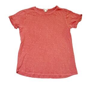 Crewcuts Rolled Cuff Heather Tee Size 12-14